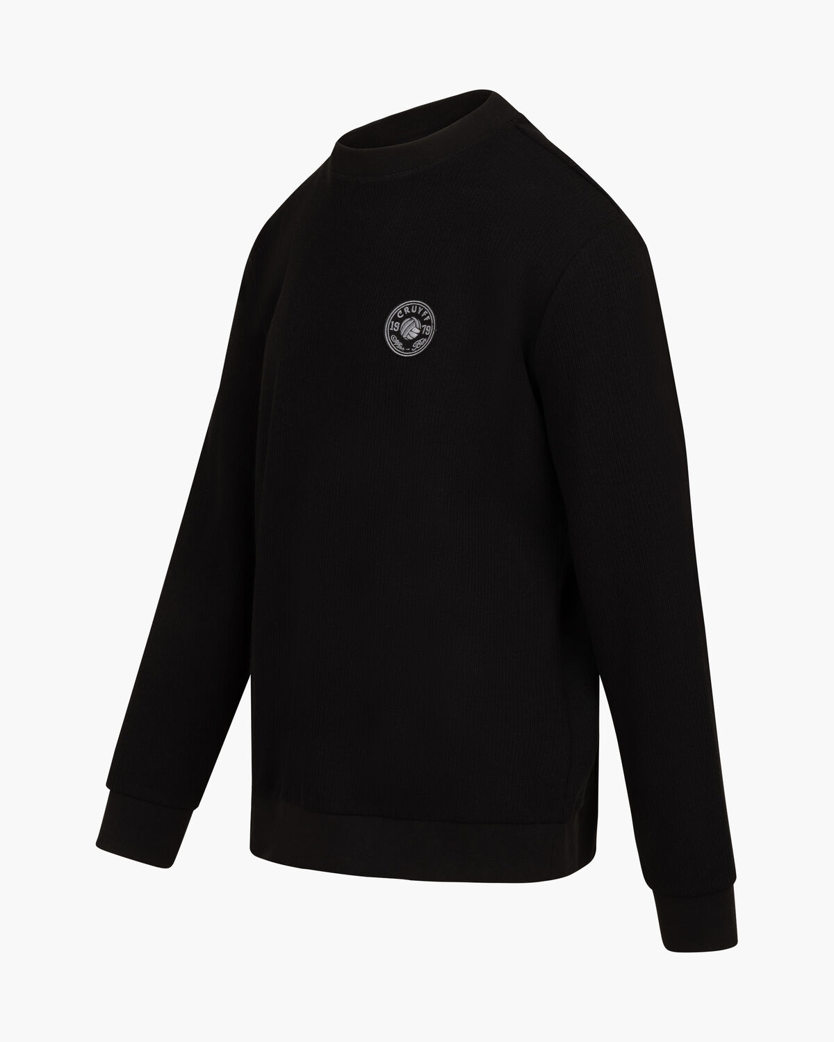 Retro Badge Jumper, Black, hi-res
